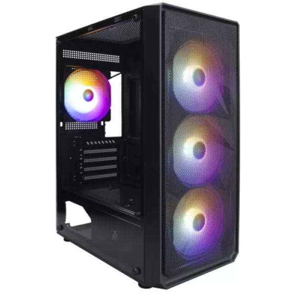 Корпус 1STPLAYER FD3-M [FD3-M-BK-4F1] черный