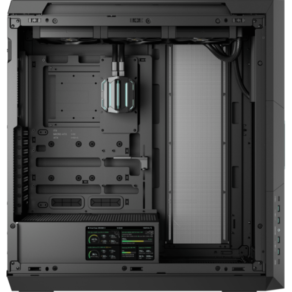 Корпус DEEPCOOL Genome III [R-GENOME-BKALA3-G-3] черный