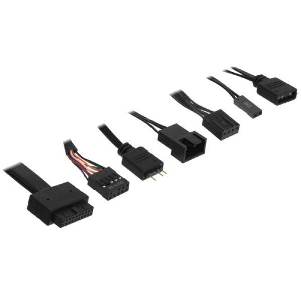 Корпус InWin N127 Nebula [IW-CS-N127BLK-1AL120] черный