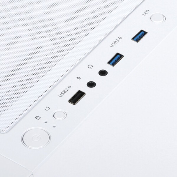 Корпус ZALMAN i4 TG White [i4 TG White] белый