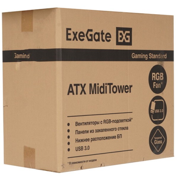 Корпус ExeGate EVO-9201-NPX700 [EX283743RUS] черный