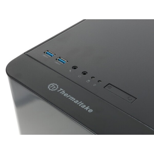 Корпус Thermaltake View 21 TG [CA-1I3-00M1WN-00] черный
