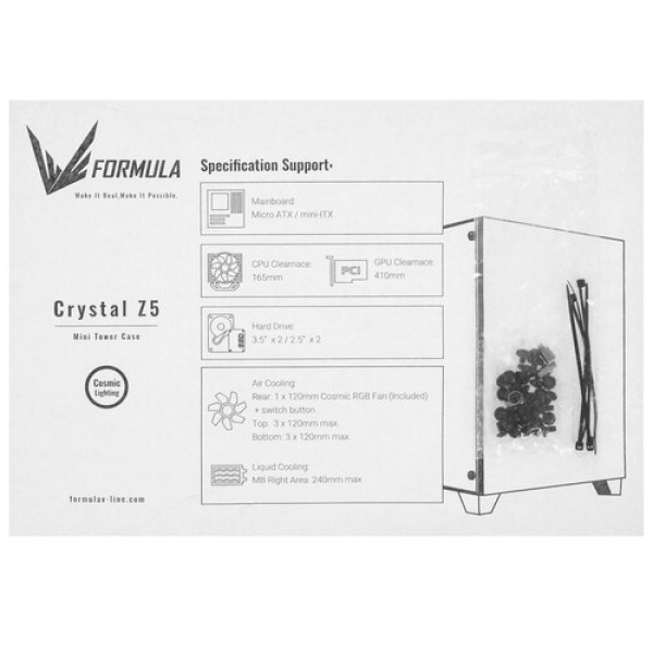 Корпус Formula Crystal Z5 [CRYSTAL Z5] черный