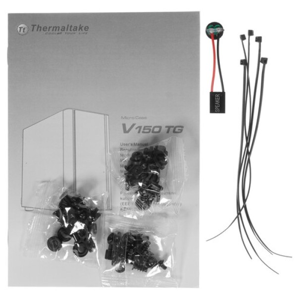 Корпус Thermaltake V150 TG [CA-1R1-00S1WN-00] черный
