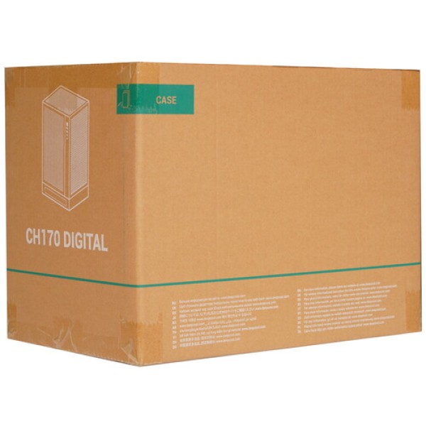 Корпус DEEPCOOL CH170 DIGITAL [R-CH170-BKNPI0D-G-1] черный