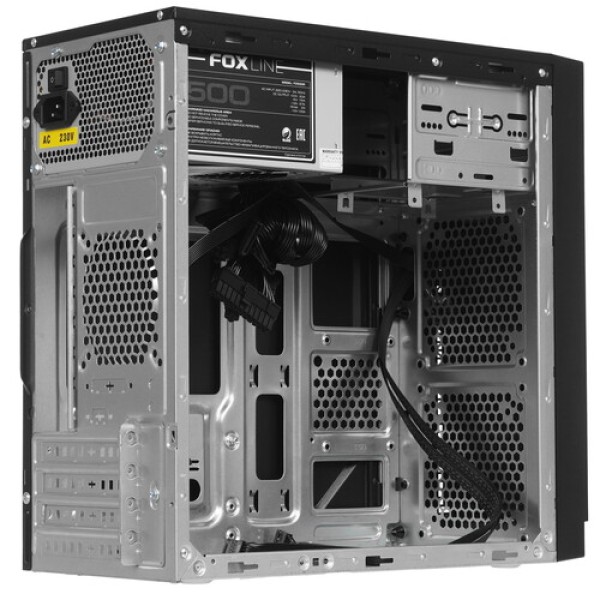 Корпус Foxline FL-702 [FL-702-FZ500R] черный