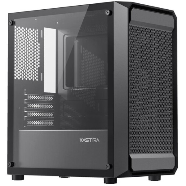 Корпус XASTRA A303M 3FRGB [A303M-2FC14F-1FC12F] черный