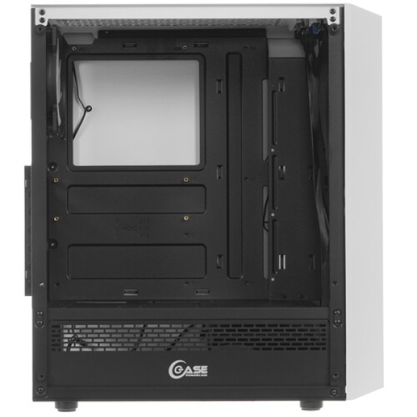 Корпус PowerCase Rhombus X4 White LED [CMRMW-L4] белый