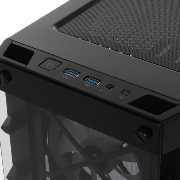 Корпус Corsair Crystal iCue 465X RGB [CC-9011188-WW] черный