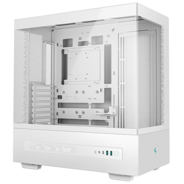 Корпус DEEPCOOL CH690 DIGITAL WH [R-CH690-WHNNA0D-G-1] белый