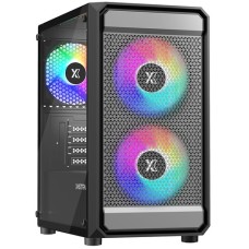 Корпус XASTRA A303M 3FRGB [A303M-2FC14F-1FC12F] черный