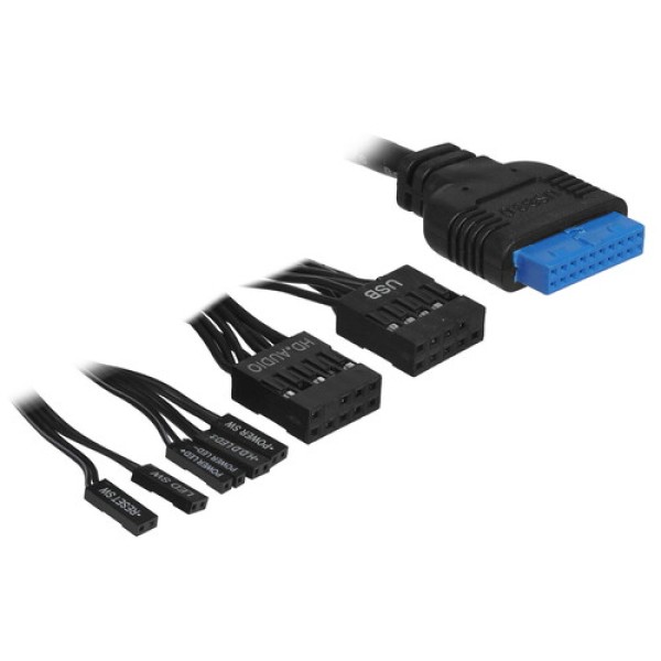 Корпус Ginzzu CL120 черный