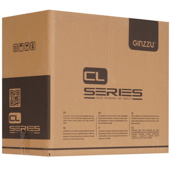 Корпус Ginzzu CL120 черный