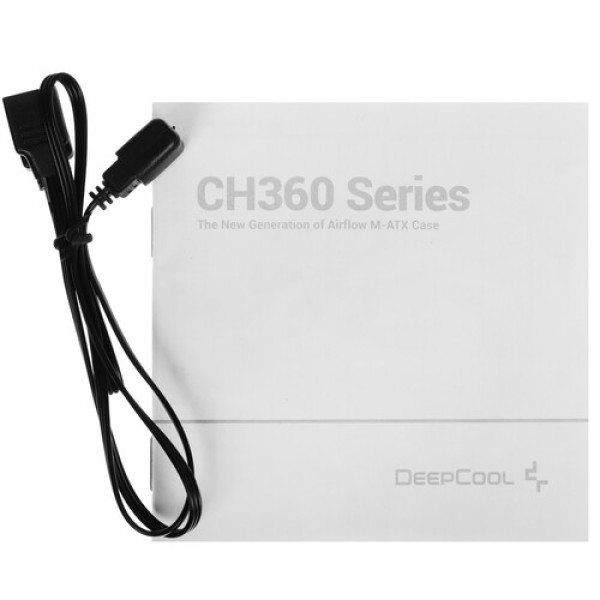 Корпус DEEPCOOL CH360 [R-CH360-BKAPE3-G-1] черный