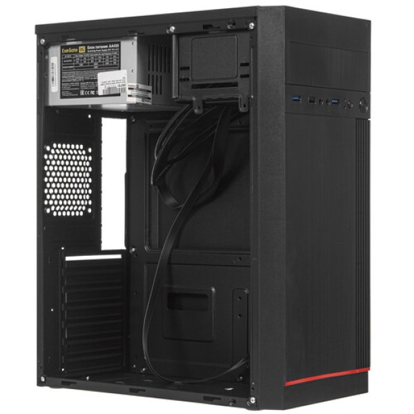 Корпус ExeGate AA-442U2-AA450 [EX290189RUS] черный