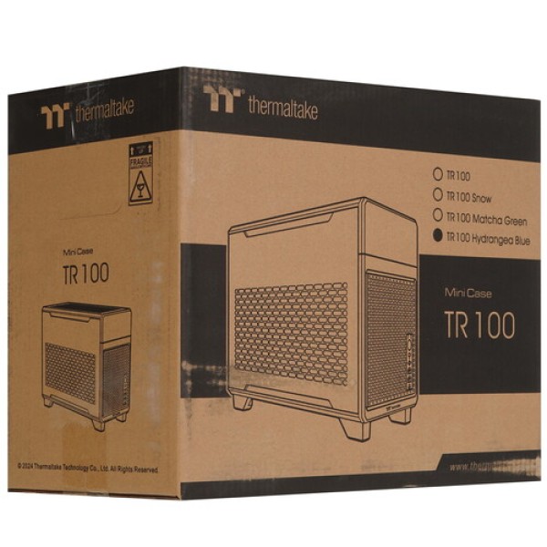 Корпус Thermaltake TR100 [CA-11A-00SFNN-00] голубой