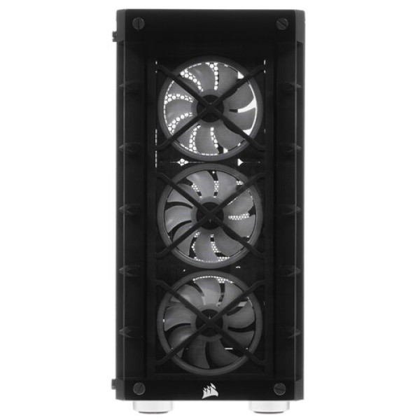 Корпус Corsair Crystal iCue 465X RGB [CC-9011188-WW] черный