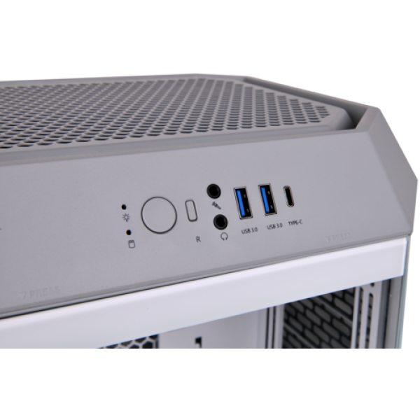 Корпус Thermaltake The Tower 300 Limestone [CA-1Y4-00SIWN-00] серый