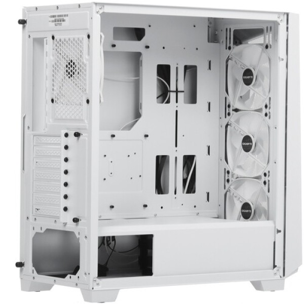 Корпус GIGABYTE C301 GLASS WHITE V2 [GB-C301GW] белый
