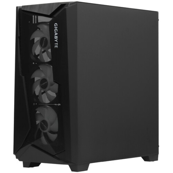Корпус GIGABYTE C301 GLASS V2 [28300-GC301B-2CKR] черный