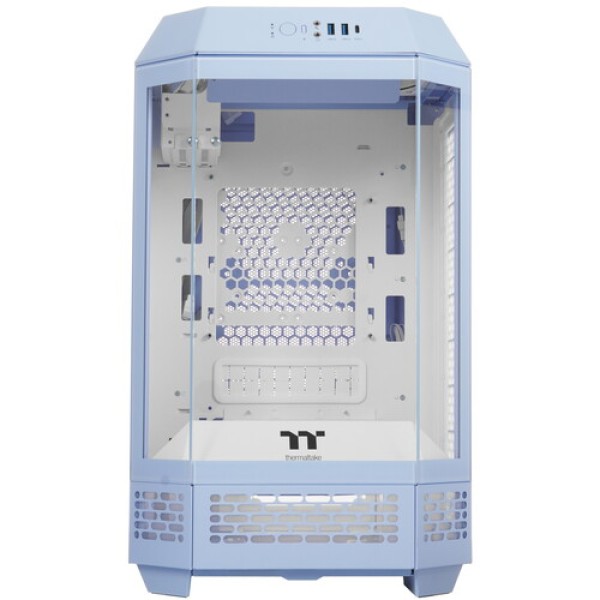 Корпус Thermaltake The Tower 250 Hydrangea Blue [CA-1Z9-00SFWN-00] голубой