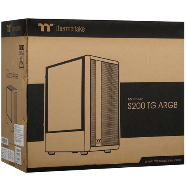 Корпус Thermaltake S200 TG ARGB [CA-1X2-00M1WN-00] черный