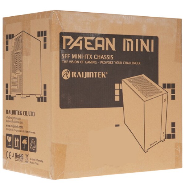 Корпус Raijintek Paean Mini [0R20B00213] черный