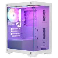 Корпус 1STPLAYER MIKU Mi2 [Mi2-WH-3F1-W] белый