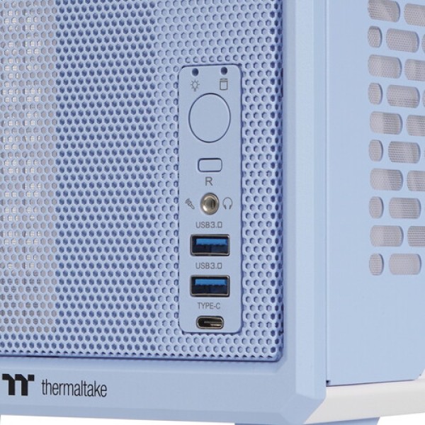 Корпус Thermaltake TR100 [CA-11A-00SFNN-00] голубой
