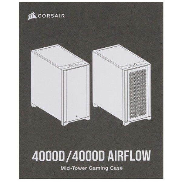 Корпус Corsair 4000D AIRFLOW [CC-9011200-WW] черный