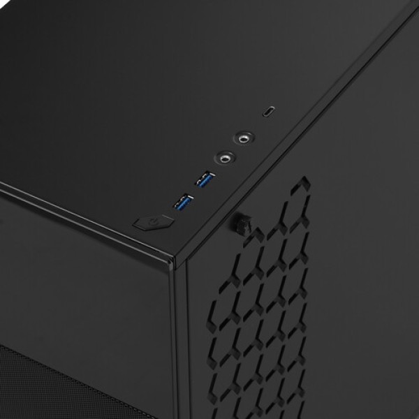 Корпус InWin N127 Nebula [IW-CS-N127BLK-1AL120] черный