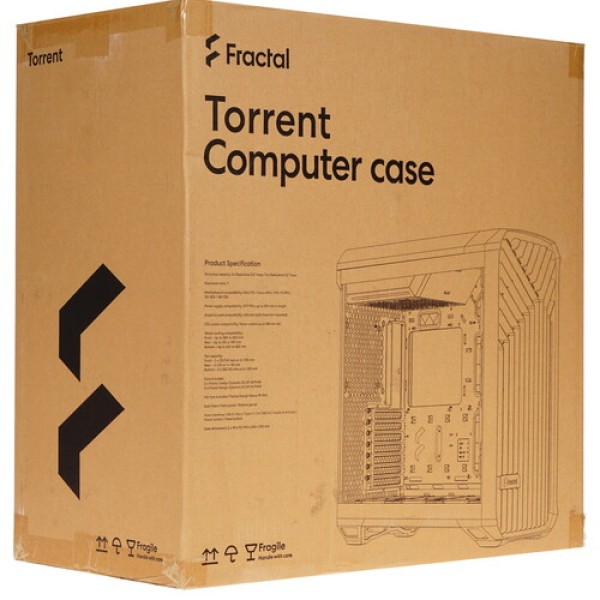 Корпус Fractal Design Torrent White TG Clear Tint [FD-C-TOR1A-03] белый