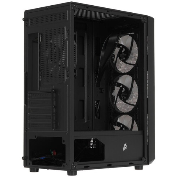 Корпус 1STPLAYER FD3-M [FD3-M-BK-4F1] черный