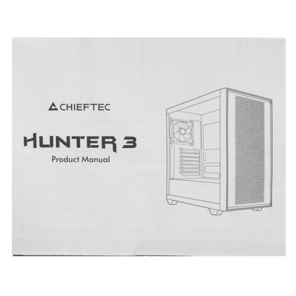 Корпус CHIEFTEC Night Hunter [GS-03B-BLK-OP] черный