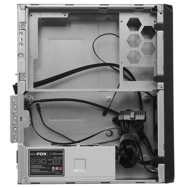 Корпус Foxline FL-1004 [FL-1004-TFX230B-85] черный