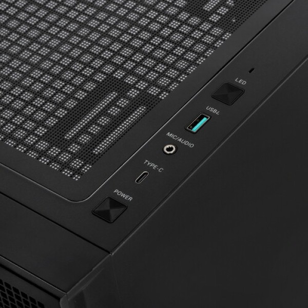 Корпус DEEPCOOL CH360 [R-CH360-BKAPE3-G-1] черный