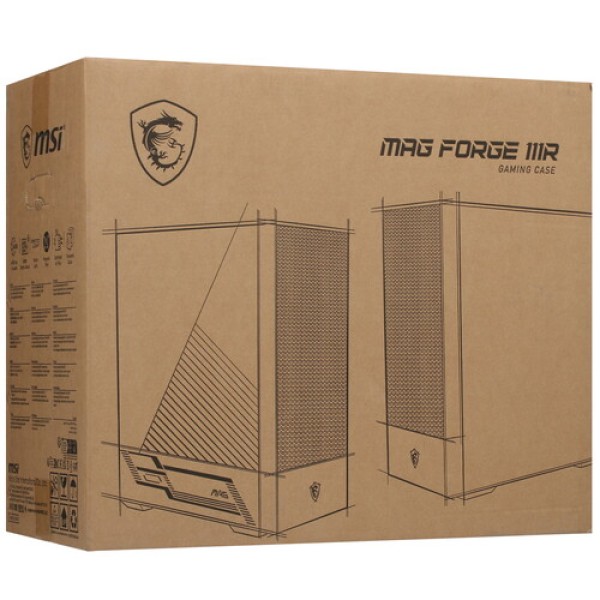 Корпус MSI MAG FORGE 111R [306-7G16X21-809] черный