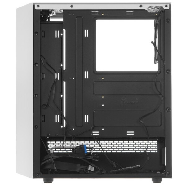 Корпус PowerCase Rhombus X4 White LED [CMRMW-L4] белый