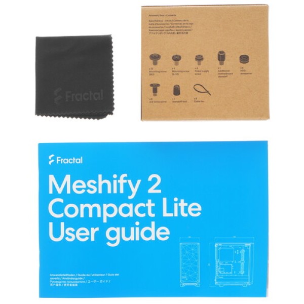 Корпус Fractal Design Meshify 2 Compact Lite [FD-C-MEL2C-04] белый