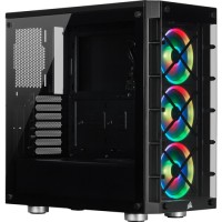 Корпус Corsair Crystal iCue 465X RGB [CC-9011188-WW] черный