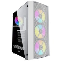 Корпус PowerCase Rhombus X4 White LED [CMRMW-L4] белый