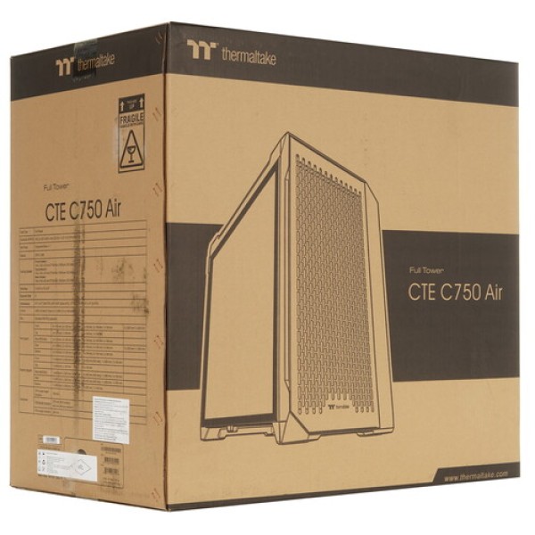 Корпус Thermaltake CTE C750 Air [CA-1X6-00F1WN-00] черный