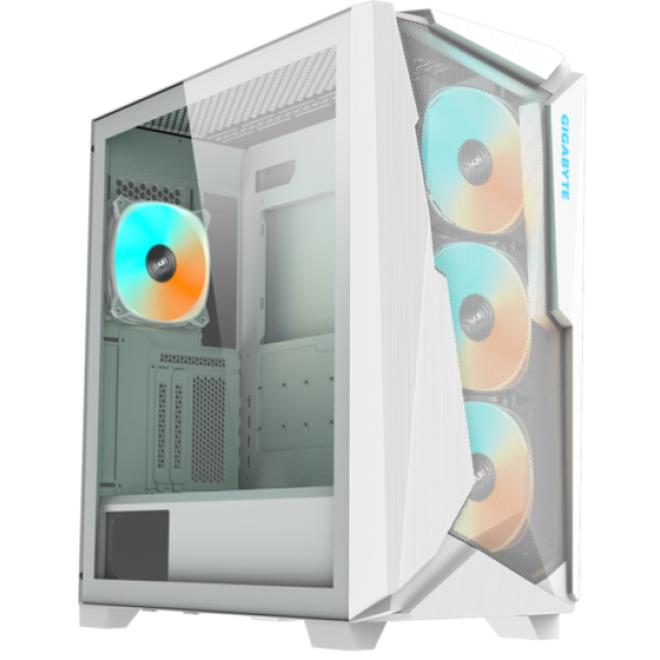 Корпус GIGABYTE C301 GLASS WHITE V2 [GB-C301GW] белый