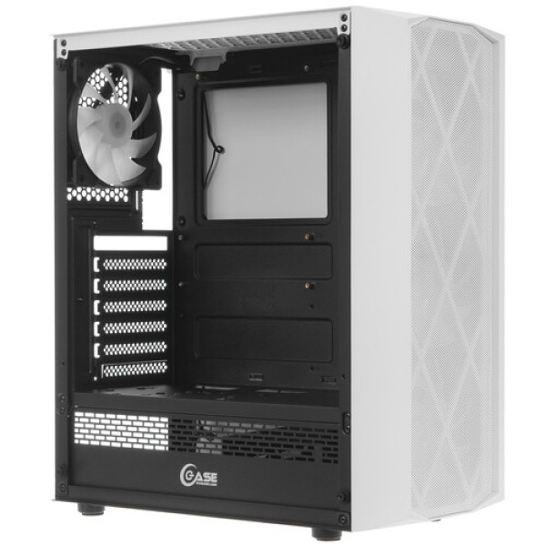 Корпус PowerCase Rhombus X4 White LED [CMRMW-L4] белый