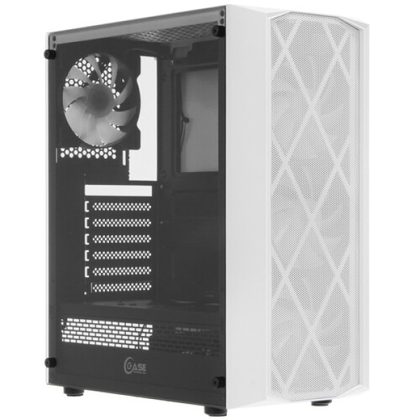 Корпус PowerCase Rhombus X4 White LED [CMRMW-L4] белый