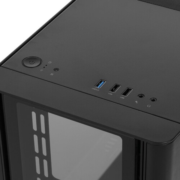 Корпус Thermaltake V150 TG [CA-1R1-00S1WN-00] черный