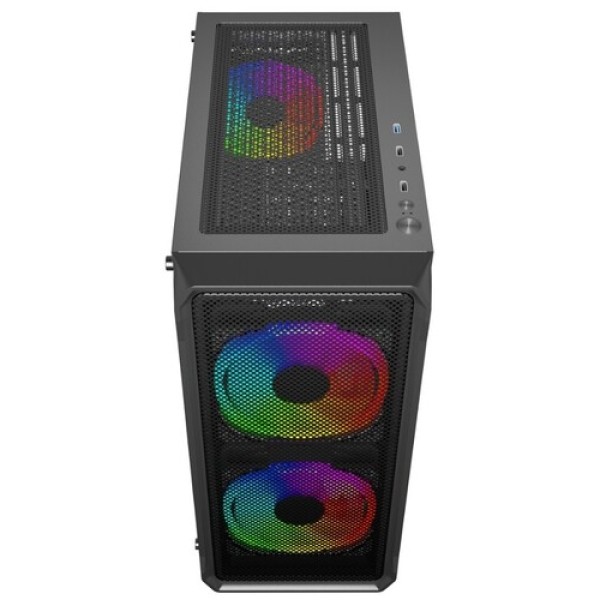 Корпус PowerCase Mistral Edge SE [CMSEB-A3] черный