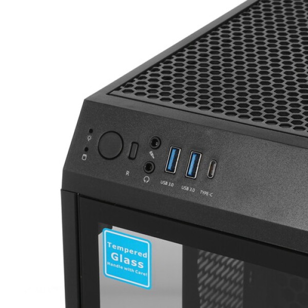 Корпус Thermaltake The Tower 100 [CA-1R3-00S1WN-00] черный
