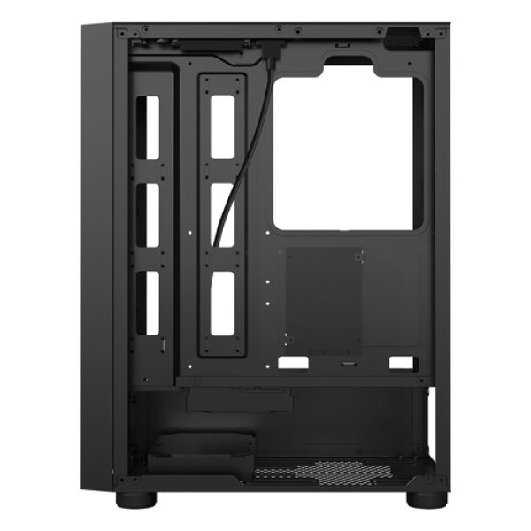 Корпус XASTRA A301 [A301-BK-FC120FRGB-4F-GL] черный