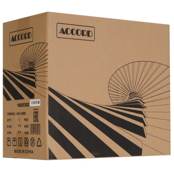 Корпус Accord ACC-265B [ACC-265B] черный